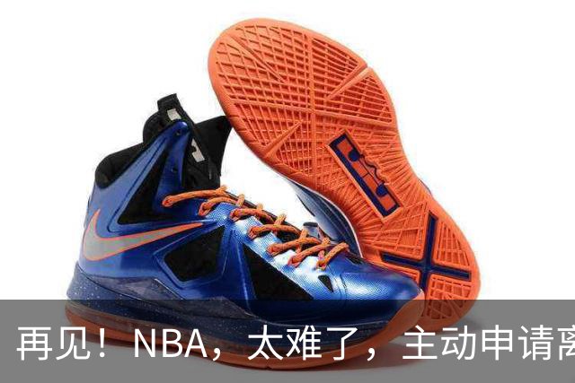 再见！NBA，太难了，主动申请离队，才22岁的超级天才啊